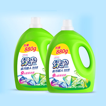 Tide total 360 Lily 3kg*2/ bottle washing liquid flavor and elegant color stains with supple net drift factor  pink